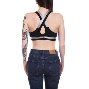 METALLIC X BACK TOP BLACK 213049-BLACK  STUSSY 