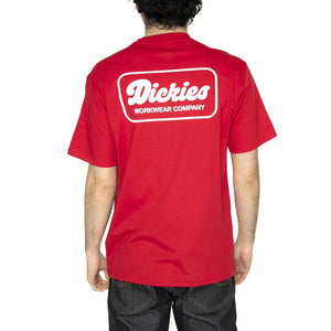 Lewiston SS Tee English Red - Maglietta Girocollo Uomo Rossa DK0A4Z8Z0ER1  DICKIES 