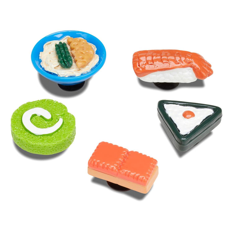 3D Mini Sushi Party 5 Pack - Set di Charms per Calzature Crocs 10012175 . CROCS 