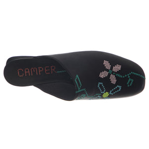 Gobi Negro Embroidery / CasiMyra Ry Negro - Sandali Donna Neri K201750-001  CAMPER 