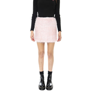  MRCWEAVERSKIRT-PINK  MOTEL ROCKS 