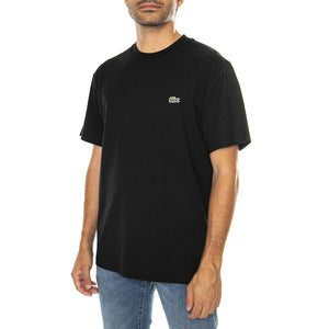 T-Shirt 031 - Maglietta Girocollo Uomo Nera TH7318-031 . LACOSTE 