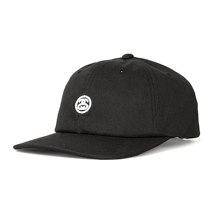 CONTRAST STRAP CAP BLACK 131674-BLACK  STUSSY 