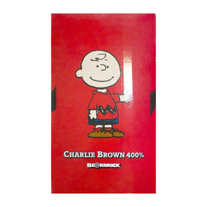 Bearbrick Charlie Brown - Multicolor - Pupazzo Gadget Toy 400% 400CHARLIE  MEDICOM TOY 