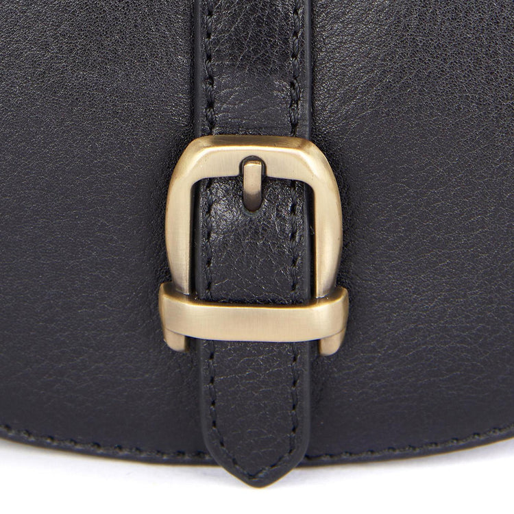 Laire Leather Saddle Bag Black - Borsa a Tracolla Nera LBA0349-BK11  BARBOUR 