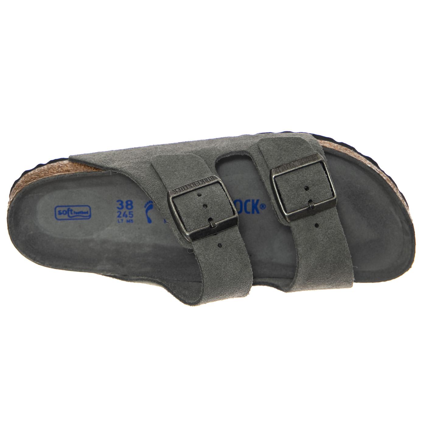 Autunno / Inverno - Arizona BS Basalt Gray Tonal FB Narrow Fit - Sandali Uomo Grigi - Calzata Stretta 1030912  BIRKENSTOCK 
