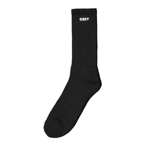 Obey Bold Socks - Calzini Neri 100260144 BLK OBEY 