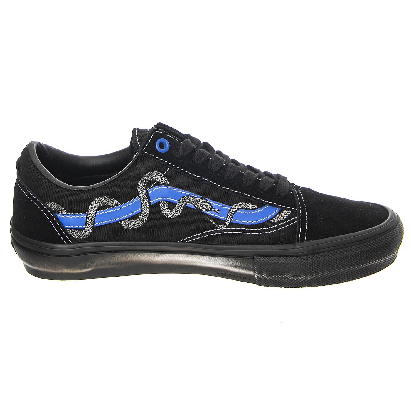 MN Skate Old Skool Breana Geering Blue / Black - Scarpe Stringate Profilo Basso Uomo Nere VN0A5FCBY401  VANS 