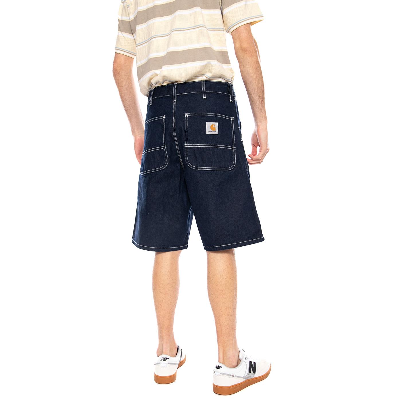 Simple Short Blue - Bermuda Denim Jeans Uomo Blu I033333 012Y CARHARTT WIP 