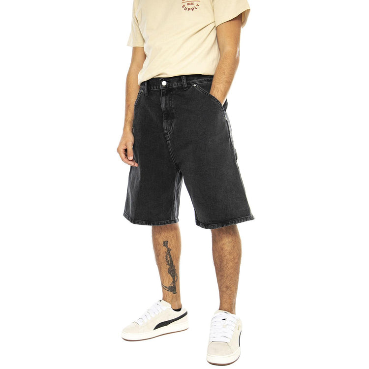 Rivet Short Black - Bermuda Uomo Neri I034319.8906  CARHARTT WIP 