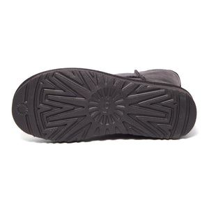 CLASSIC SHORT  LEATHER BLACK WOMEN UGSCLSLEABKW  UGG 