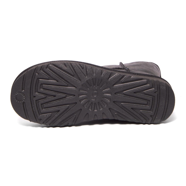 CLASSIC SHORT  LEATHER BLACK WOMEN UGSCLSLEABKW  UGG 