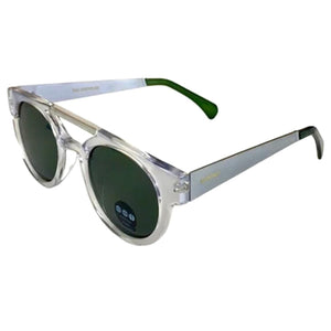 Dreyfuss Clear / Silver UV 400 Protection Silver Sunglasses - Occhiali da Sole Argento KOM-S1914  KOMONO 
