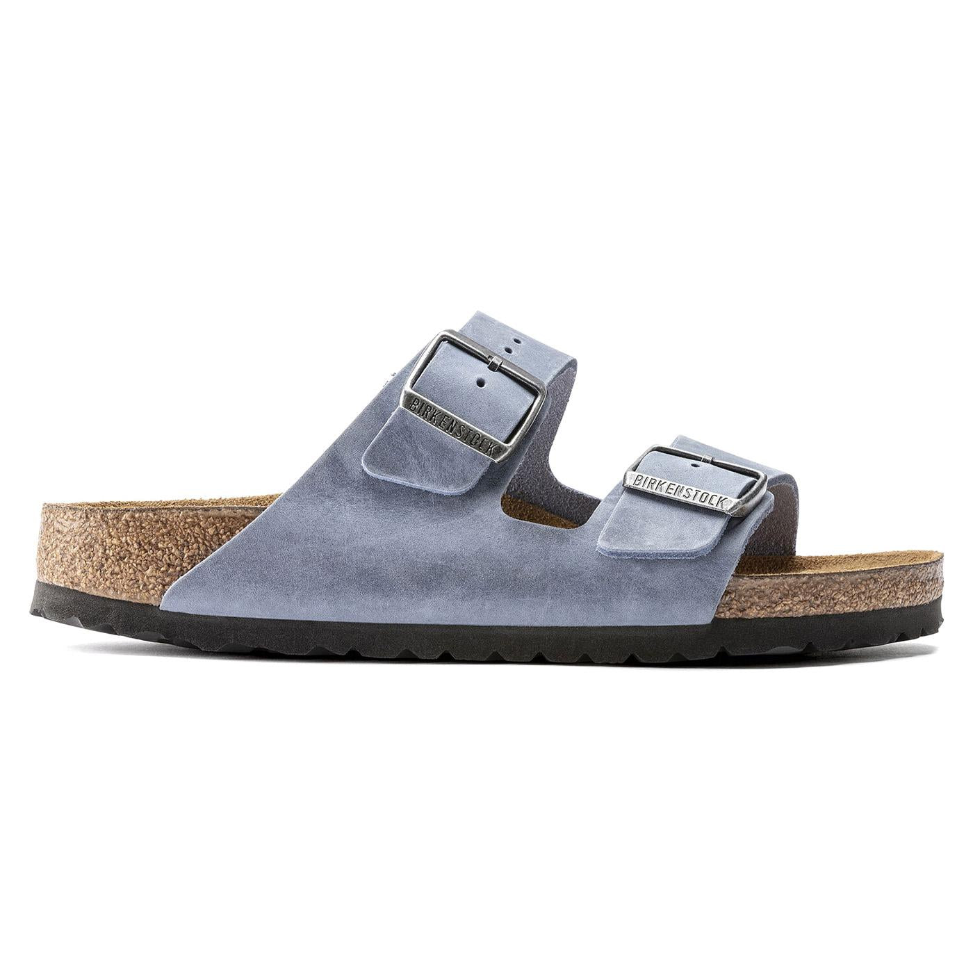 Arizona BS Dusty Blue Leather Sandals - Sandali Donna Blu 1022509  BIRKENSTOCK 