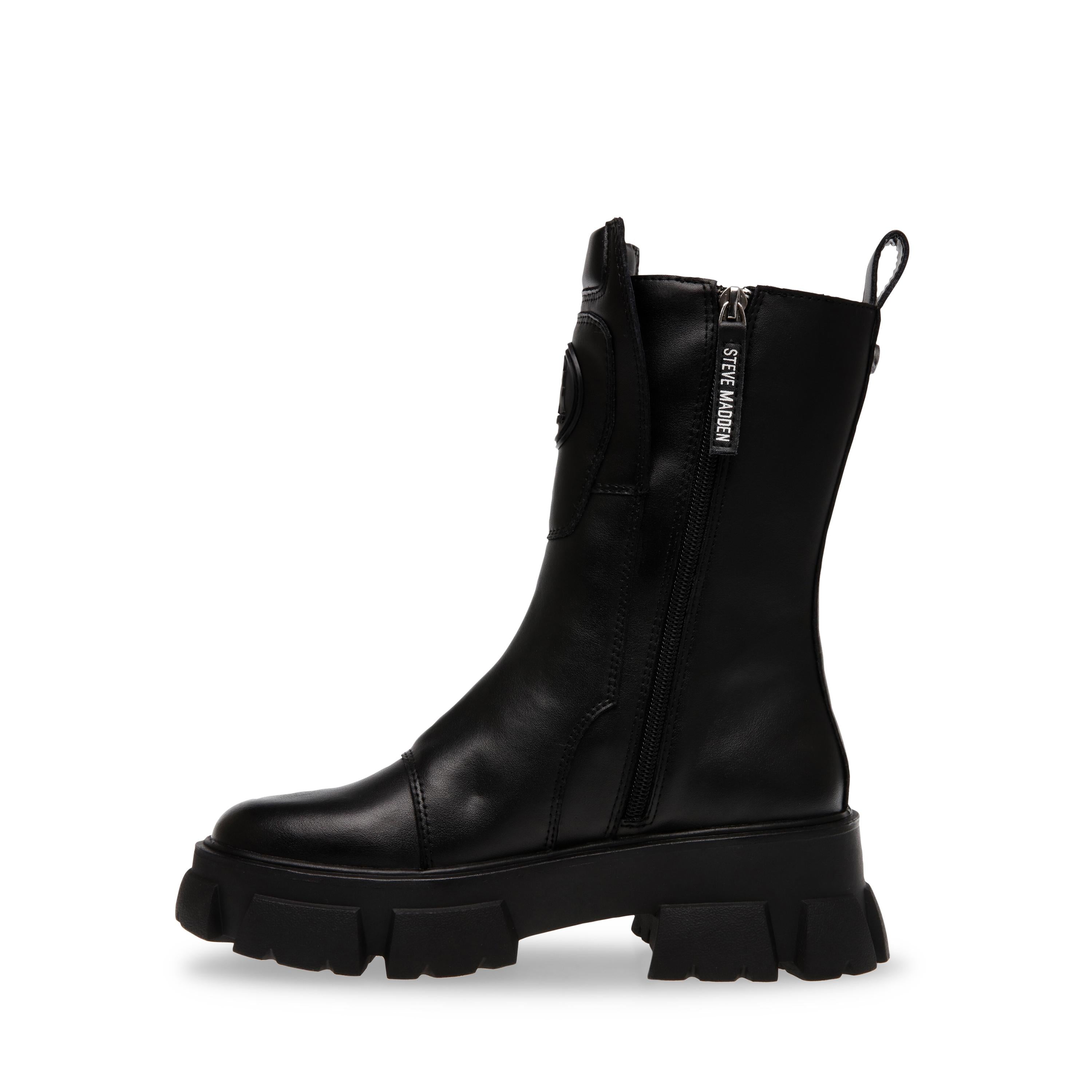 Transfixed Black Leat - Stivali Donna Neri SMSTRANSFIXED-17  STEVE MADDEN 