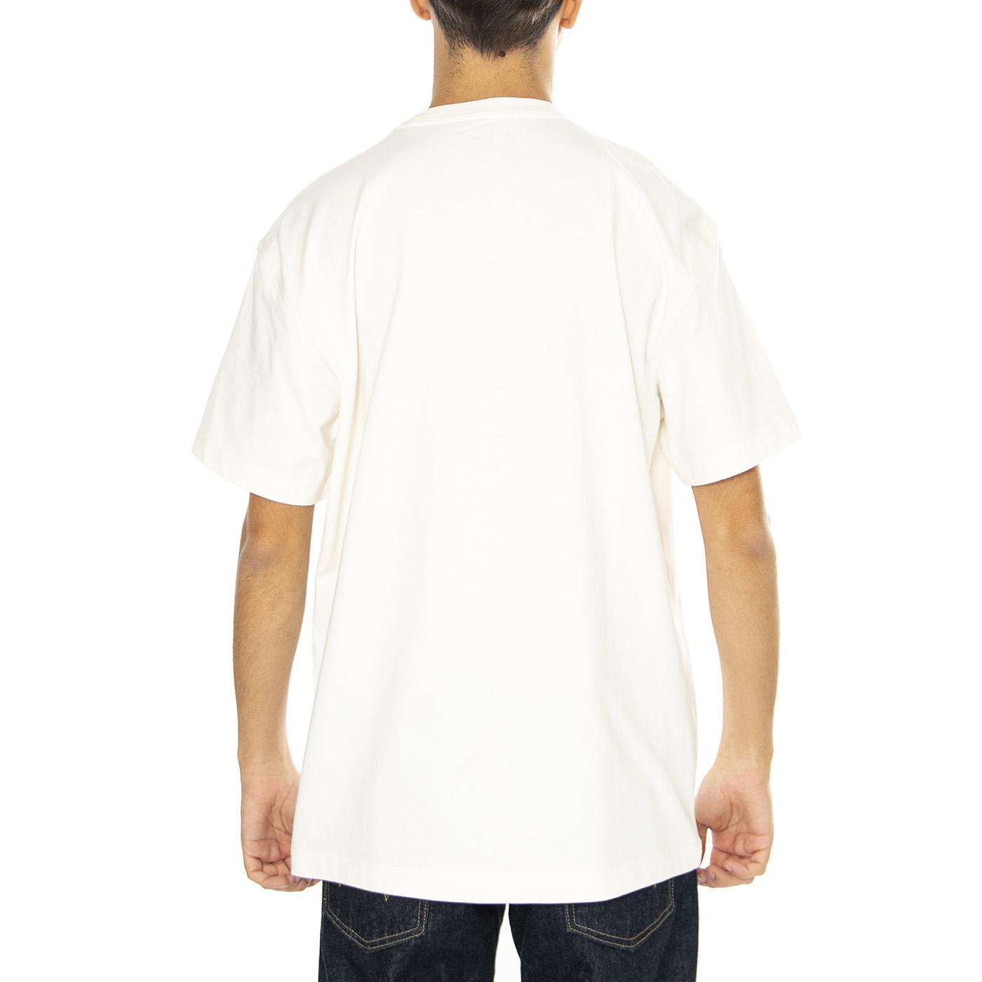 WW Tee Ecru - Maglietta Girocollo Uomo Bianca 112355532-WHITE  LEE 