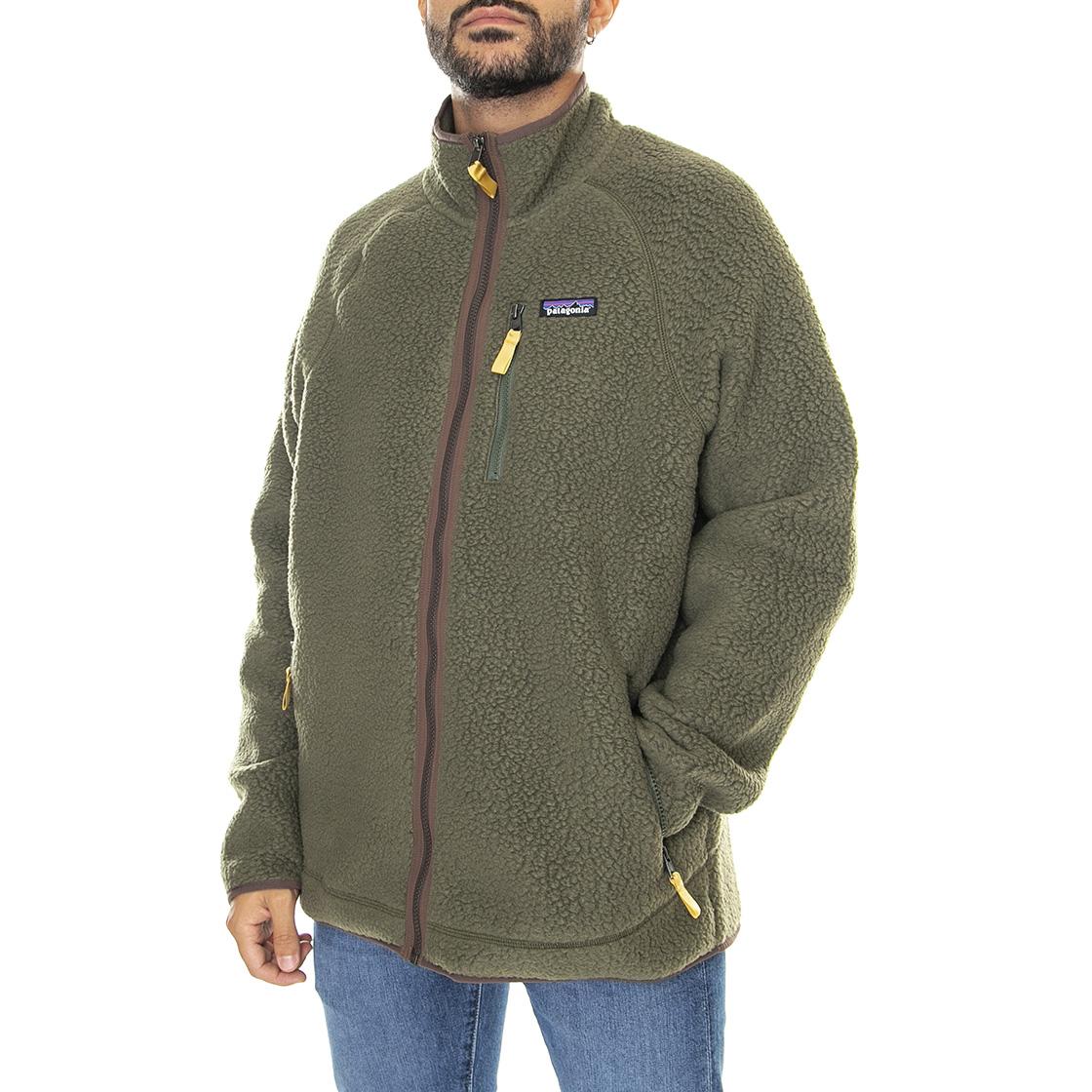 M's Retro Pile Jacket Basin Green - Giacca Invernale Uomo Verde 22801-BSNG  PATAGONIA 