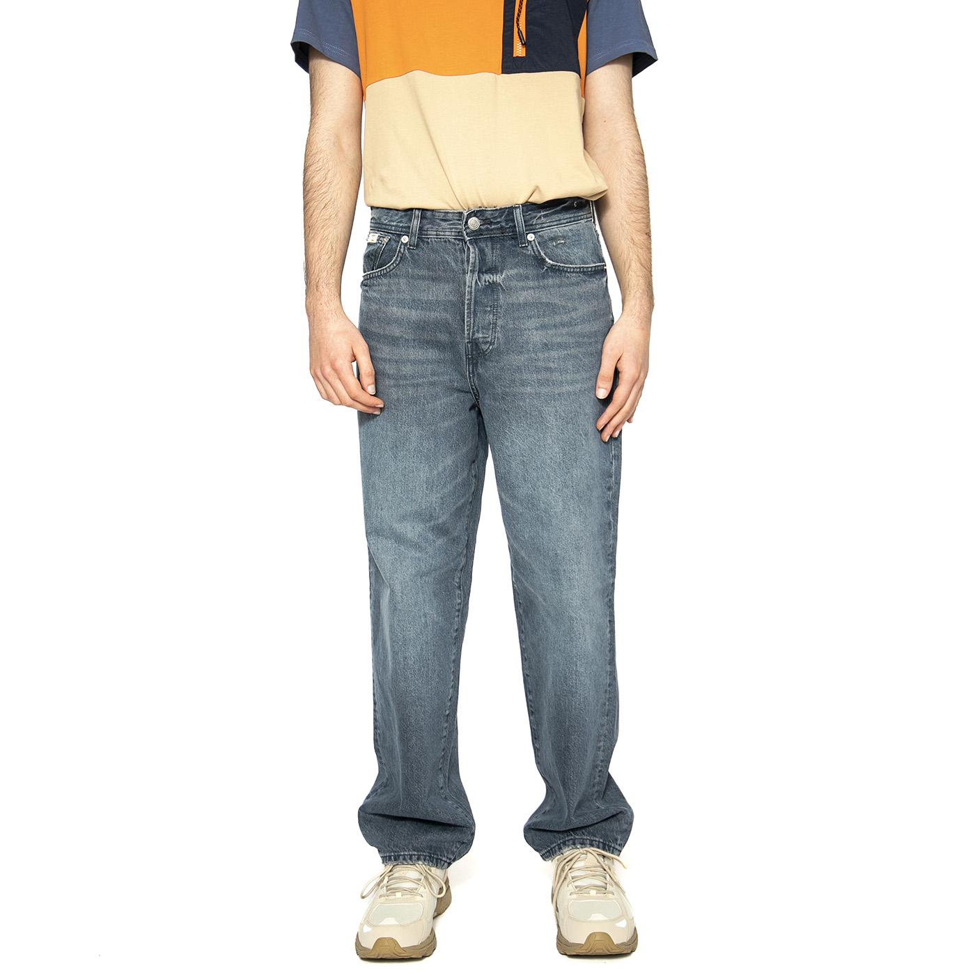 Onsfade Vita Media Loose Fit Jeans - Pantaloni Denim Jeans Uomo Blu 22032218  ONLY & SONS 