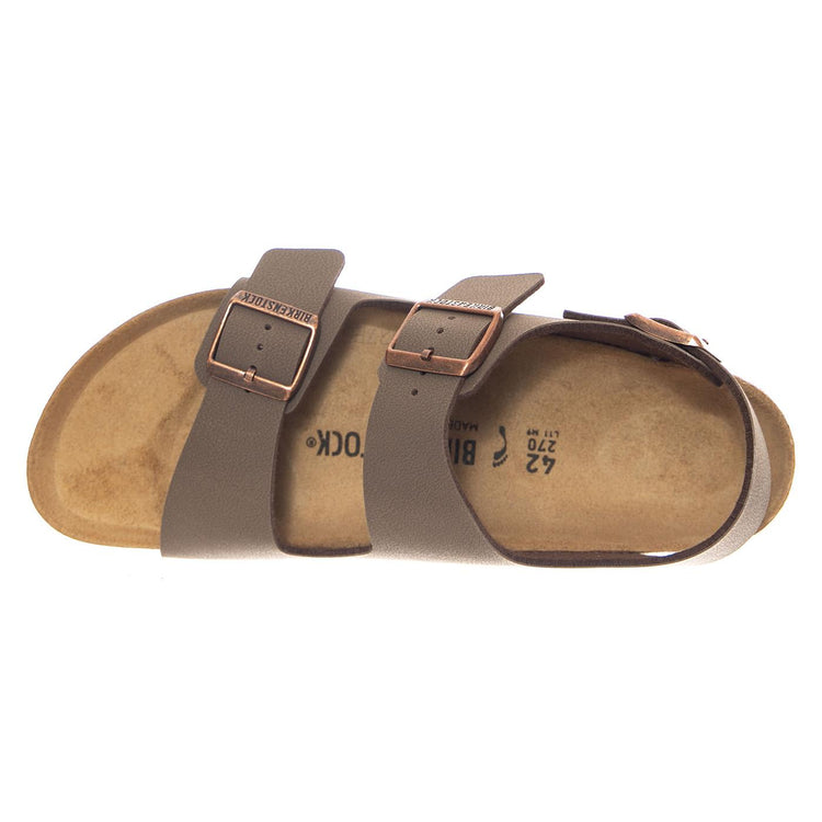 Milano Birkibuc Narrow Fit Mocca - Sandali Donna / Uomo Marroni 634503 MCA BIRKENSTOCK 