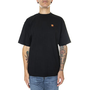 Classic Label T-Shirt Black - Maglietta Girocollo Uomo Nera SCA-TEE-6626  SANTA CRUZ 
