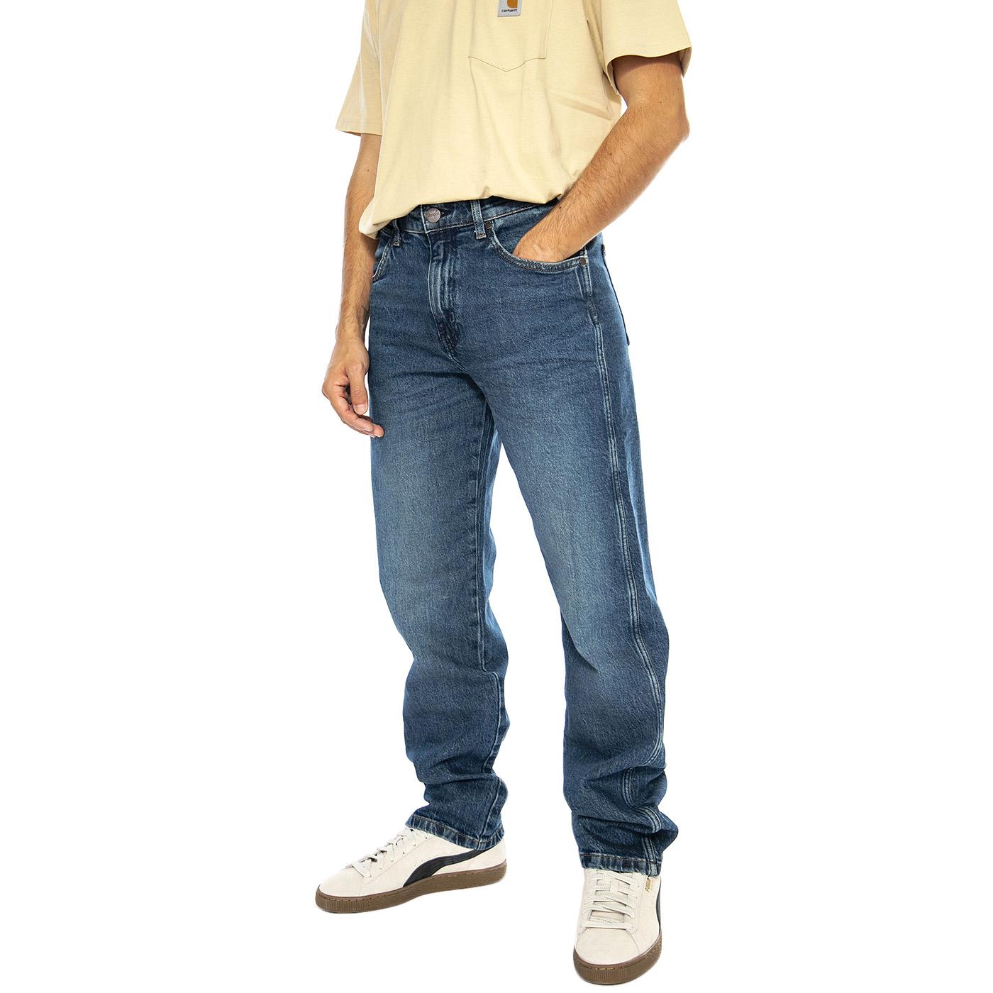 Frontier Seeing Double - Pantaloni Denim Jeans Uomo Blu 112350808-BLUE  WRANGLER 