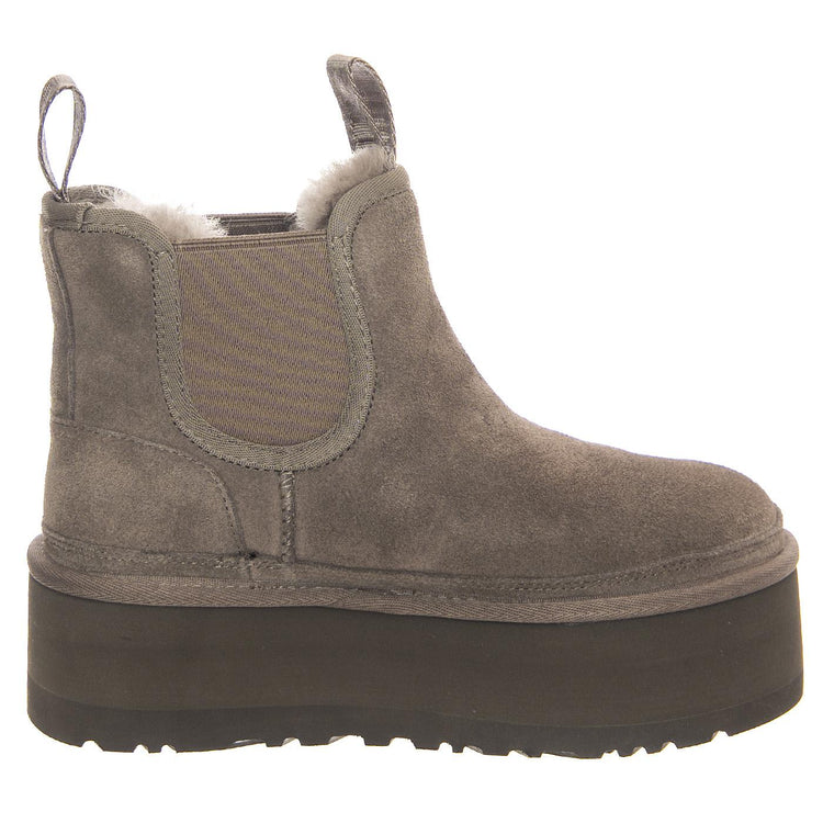 Mount Hope Fleece Grey - Stivaletti Donna Grigi 1134526-SKP  UGG 
