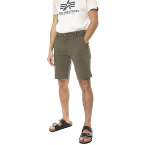 M' Chino Taper Shorts Bunker Olive - Bermuda Chino Uomo Verdi 17202-0004  LEVIS 