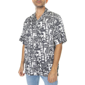 S/S Collage Shirt Collage Print, Black / White I027532.09M.00.03  CARHARTT WIP 