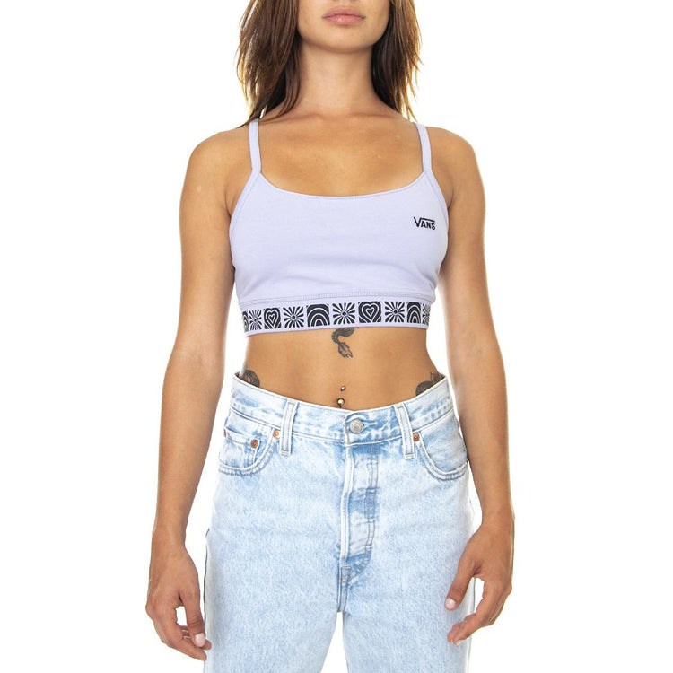 Divine Energy Bralette - Top Donna Viola / Languid Lavender VN0A7RLVYOG1  VANS 