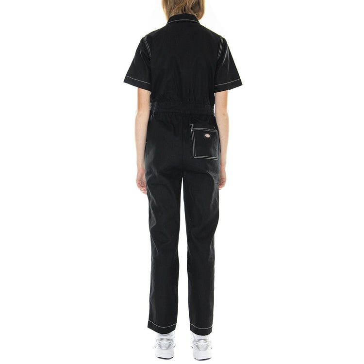 Florala Coverall Black - Tuta Donna Nera DK0A4XYBBLK1  DICKIES 