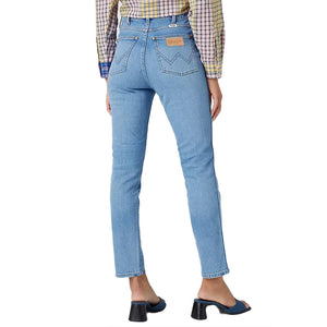 Walker No Intention Denim Pants - Pantaloni Denim Jeans Donna Blu W2HC68228  WRANGLER 