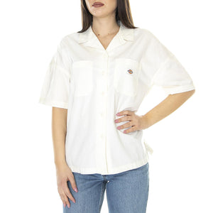 W' Vale Cloud - Camicia Maniche Corte Donna Beige DK0A4Y7SC581  DICKIES 