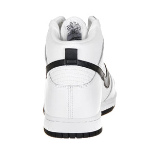 MEN S NIKE DUNK HI SHOE WHITE/BLACK 93401_4  NIKE 