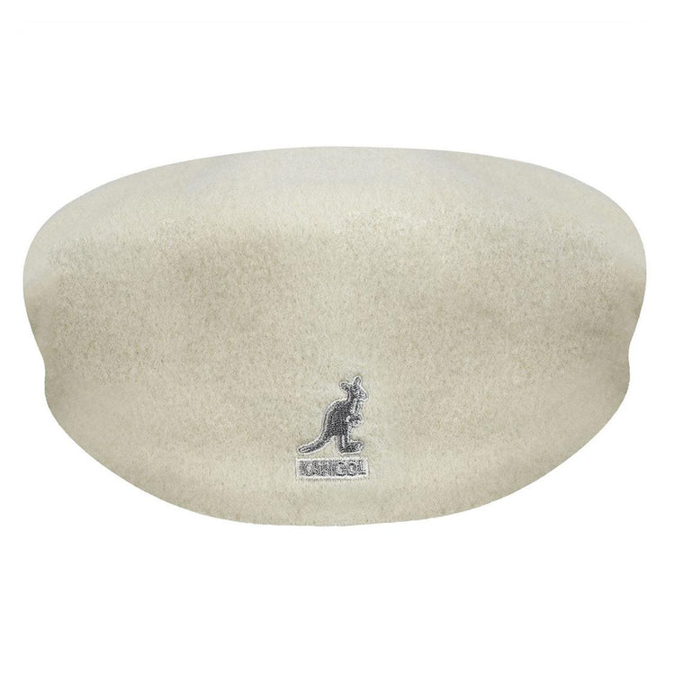 504 Kangol Cap White - Cappellino a Coppola Bianco 0258BC-WH103 . KANGOL 