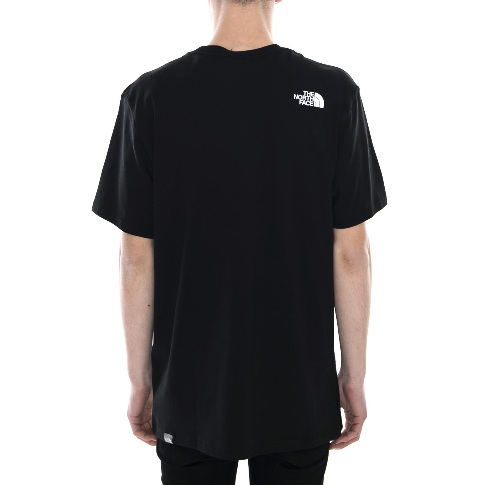 M S/S NSE Tee - Maglietta Girocollo Uomo Nera / Tnf Black T92TX4JK3  THE NORTH FACE 