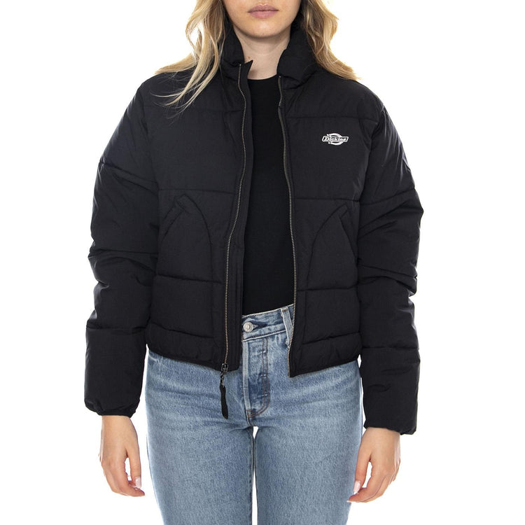 Summerdale Puffer W Black -- Giacca Donna Nera DK0A87OJBLK1 . DICKIES 
