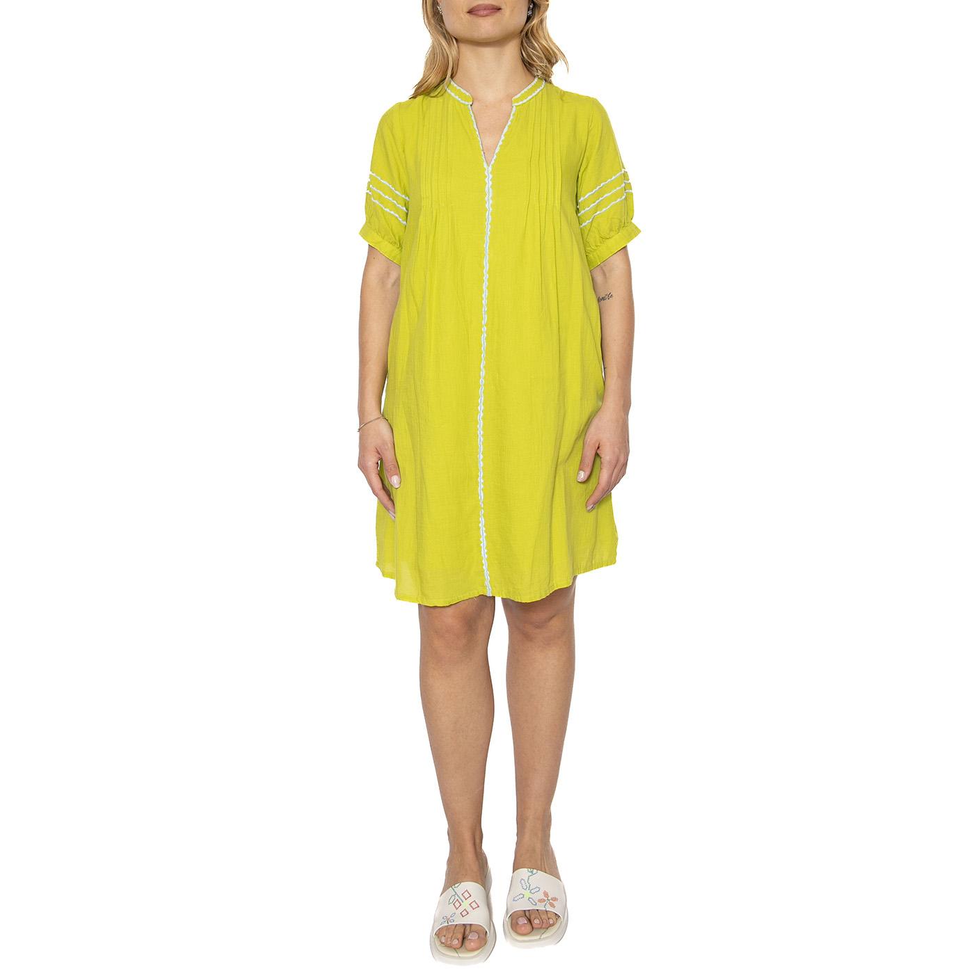 Green Dress 27572320-114 - Abito Donna Verde 27572320-114 . MD'M 