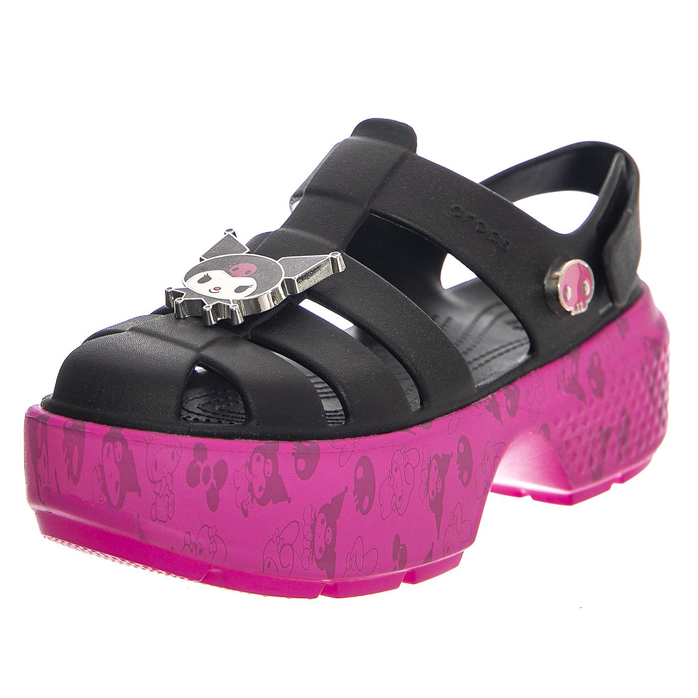 My Meldy Kurmi Stomp Sndl WHI - Sandali Donna Multicolore CR.210104-WHI  CROCS 