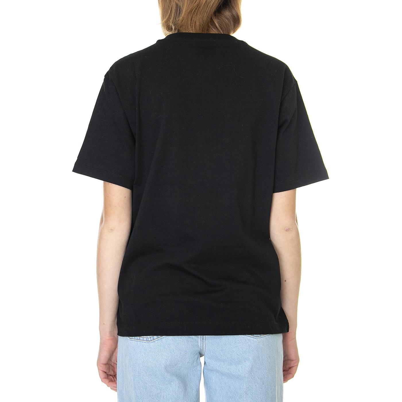 Vans Classic Patch Pocket T-Shirt Black - Maglietta Girocollo Donna Nera VN0A5I8FBLK  VANS 