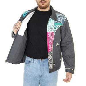 Joe Unlined Eisenhower Charcoal Grey - Giacca Estiva Uomo Grigia / Multicolore DK0A4YUQCH01  DICKIES 