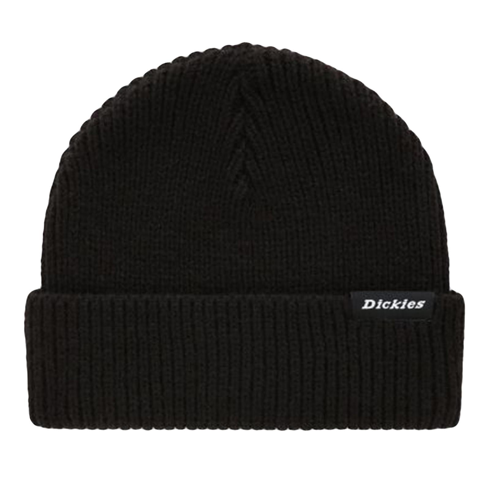 Woodworth Black Beanie Hat DK0A4X7YBLK1  DICKIES 