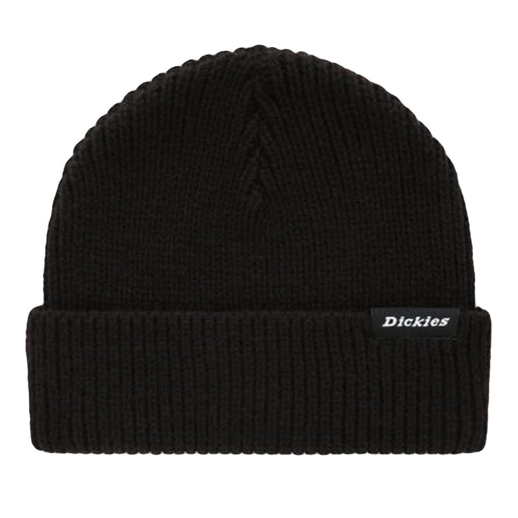 Woodworth Black Beanie Hat DK0A4X7YBLK1  DICKIES 