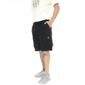 Jackson Cargo Short Black - Bermuda Cargo Uomo Neri DK0A4YACBLK1  DICKIES 