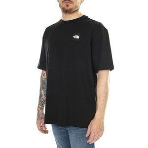 M NSE Patch S/S Tee Tnf Black - Maglietta Girocollo Uomo Nera NF0A87DAJK31  THE NORTH FACE 