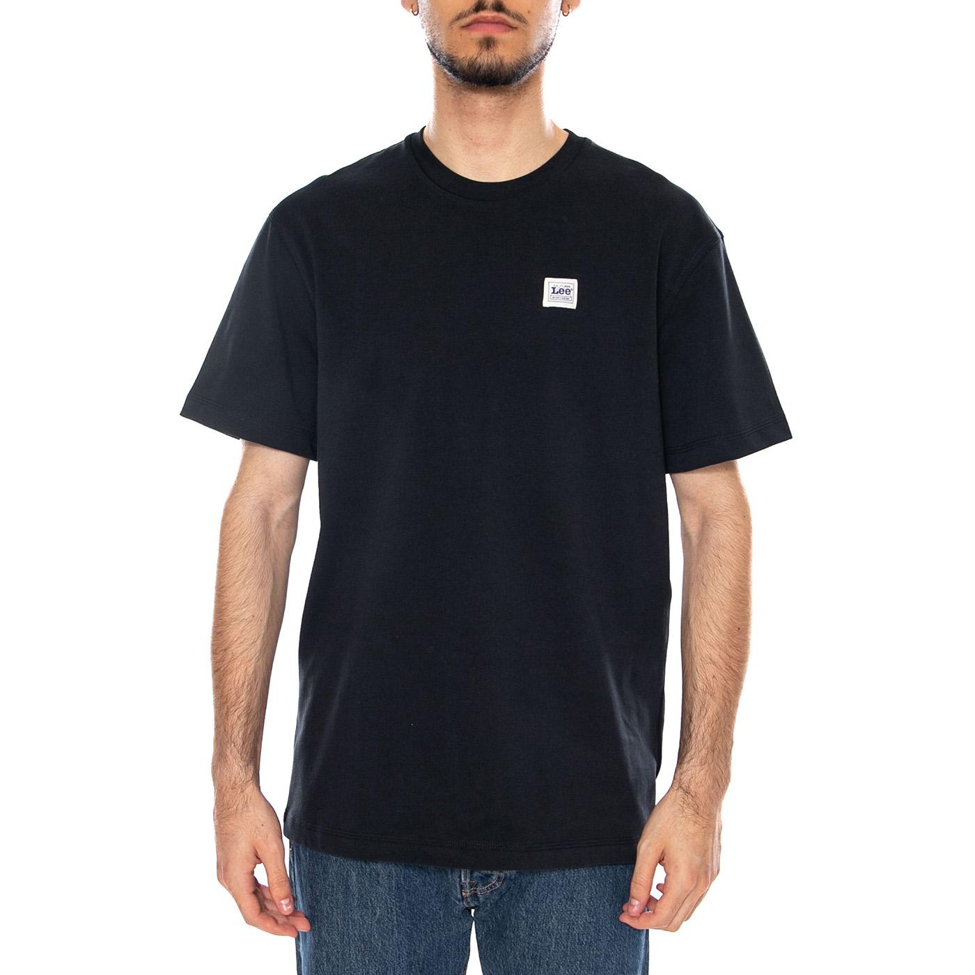 WORKWEAR TEE REBEL NAVY - Maglietta Girocollo Uomo Blu Scuro 112376608 BL LEE 