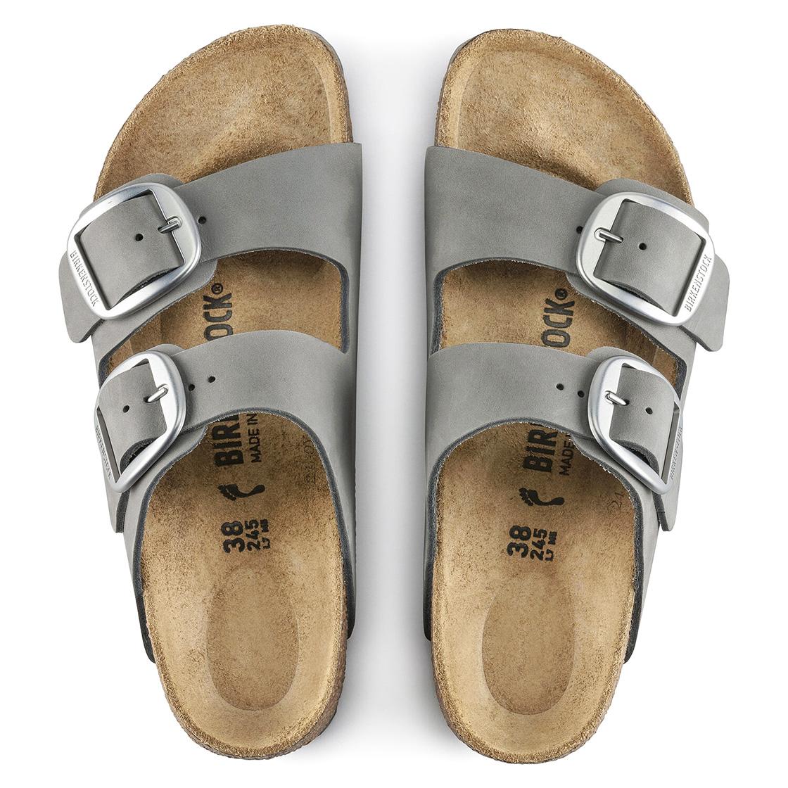 Arizona Big Buckle - Sandali Donna Grigi / Dove Gray - Calzata Regolare 1022154  BIRKENSTOCK 