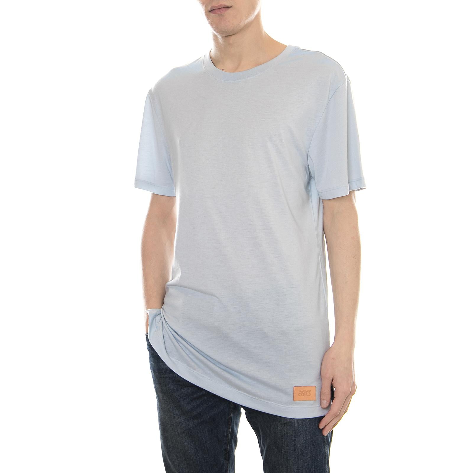 Premium T-Shirt - Grey - Maglietta Girocollo Uomo Grigia A16013-0039  ASICS 