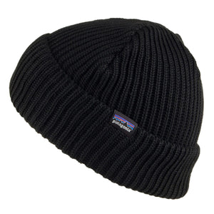 Fishermans Rolled Beanie Black 29105-BLK . PATAGONIA 