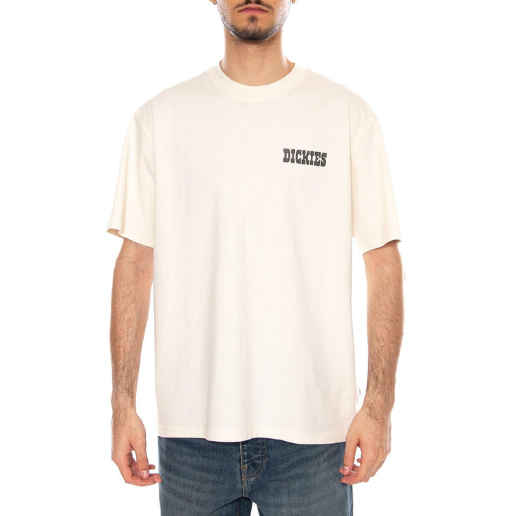 BUTCHELL SS TEE EGYPT - Maglietta Girocollo Uomo Bianca DK0A883B C481 DICKIES 