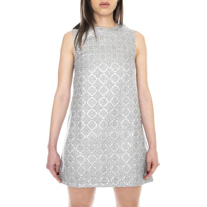  MRCROZA DRESS-GY FLO  MOTEL ROCKS 